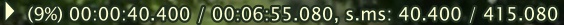osd-level 3 on play